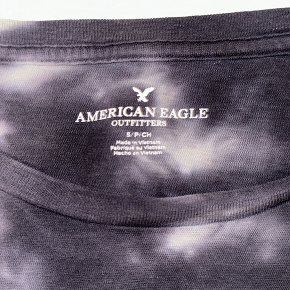American Eagle Crop T-Shirt (Tie-Dye) - Picture 4 of 4